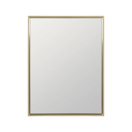 Ixia Espejo Decorativo de Aluminio Dorado 30 x 40 cm