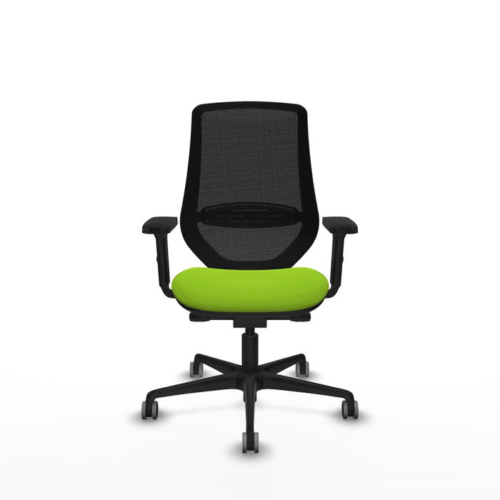 PIQUERAS Y CRESPO Silla de oficina Mardos Pistacho/Negro con Mecanismo Sincro/Traslack PIQUERAS Y CRESPO Silla de oficina Mardos Pistacho/Negro con Mecanismo Sincro/Traslack