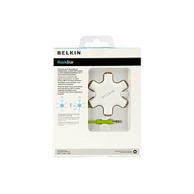 Belkin RockStar Divisor de Audio F8Z274BT Verde y Blanco