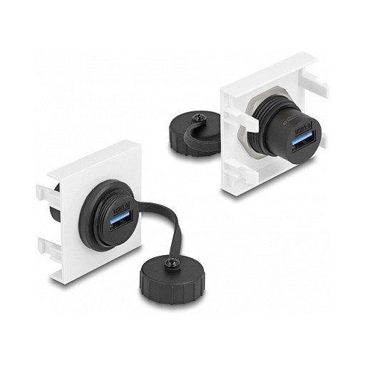 DeLOCK Módulo Easy 45 SuperSpeed USB 5 Gbps USB Tipo-A hembra 45 x 45 mm