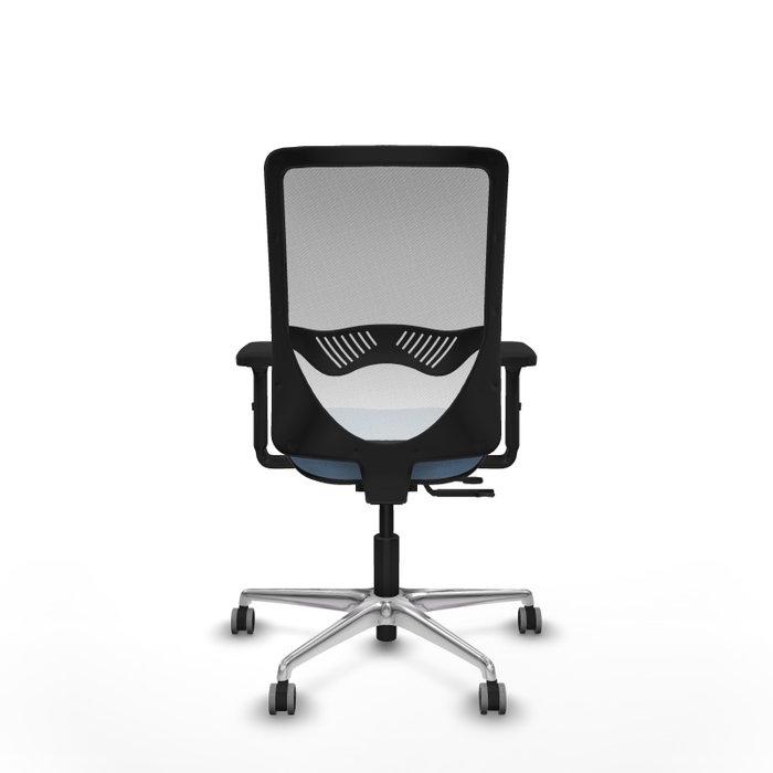 PIQUERAS Y CRESPO Silla de oficina Zulema con mecanismo Sincro/Traslack, Azul cielo y Blanco PIQUERAS Y CRESPO Silla de oficina Zulema con mecanismo Sincro/Traslack, Azul cielo y Blanco