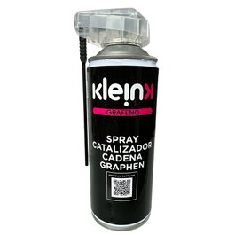 Klein Spray catalizador con grafeno Nano GRAFENO puro 100% para cadenas, compatible aceites, alarga vida cadena para carretera, MTB, e-bike
