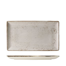 Steelite Fuente Rectangular Vitro Porcelana Craft - Blanco - 33x19 cm (Set de 6)