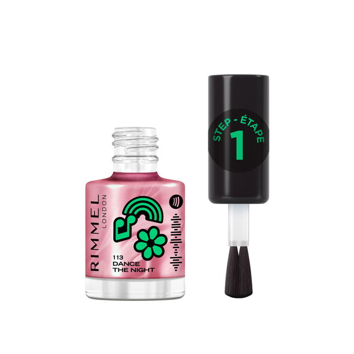 Rimmel London Super Gel Esmalte de Uñas Efecto Gel Larga Duración #113 Dance the Night 12 ml