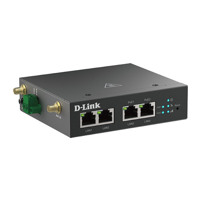 D-Link DWM-314-TP/E Router 4G LTE M2M VPN PoE+