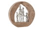 DKD Home Decor Figura Mango y Aluminio Familia