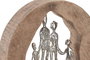 DKD Home Decor Figura Mango y Aluminio Familia