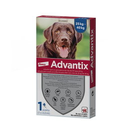 Elanco Advantix Spot-On Pipeta para Perros de 25 a 40 kg, 1x4 mL