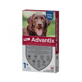 Elanco Advantix Spot On Pipeta Antiparasitaria para Perros de 25 kg a 40 kg, 1x4 mL