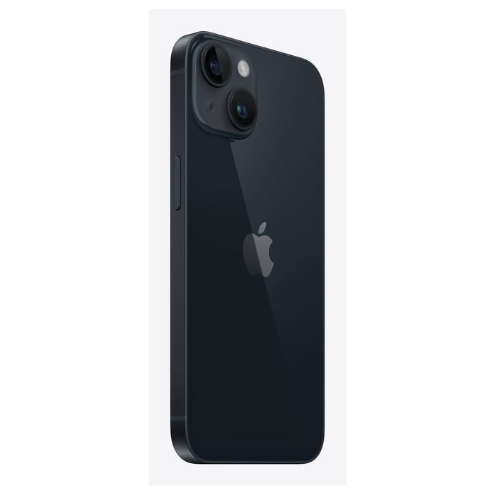 Apple iPhone 14 Smartphone 256GB Midnight - Pantalla OLED 6.1" (15.5 cm), iOS 17, 5G, Resistencia IP68, Carga Rápida, Cámara Dual 12MP