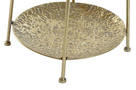 DKD Home Decor Frutero Expositor Metal Dorado 39 x 86 x 39 cm