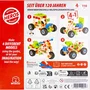Heros Constructor Quad Madera 110 piezas FSC Juguete construcción 4+ años HER4255870200074