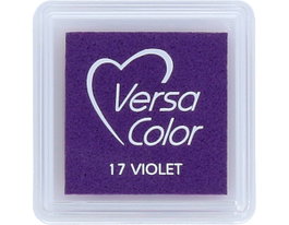 Tsukineko Versacolor Almohadilla de Tinta Pequeña Violeta Opaca 34x34mm