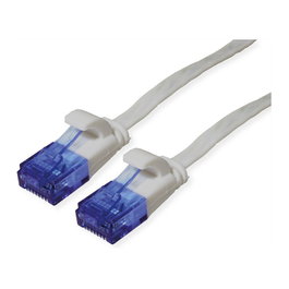 VALUE Patchkabel Cat.6A UTP extra plano Gris 5 m