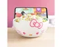 Wondee Cuenco Multifunción Hello Kitty con Soporte para Móvil para Snacks