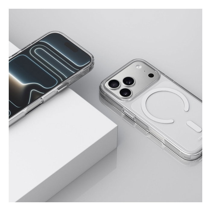 Vonmählen Funda Transparente para iPhone 17 Pro Max, Blanco Vonmählen Funda Transparente para iPhone 17 Pro Max, Blanco