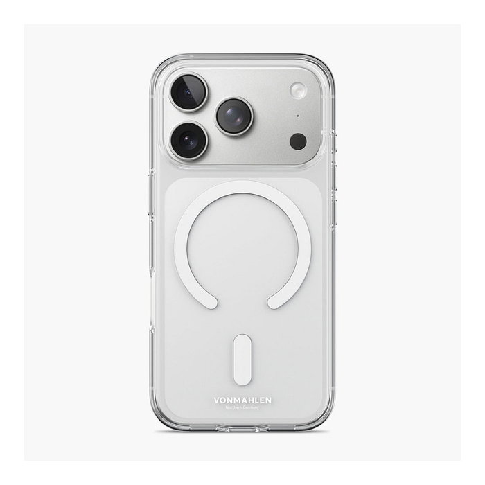 Vonmählen Funda Transparente para iPhone 17 Pro Max, Blanco Vonmählen Funda Transparente para iPhone 17 Pro Max, Blanco