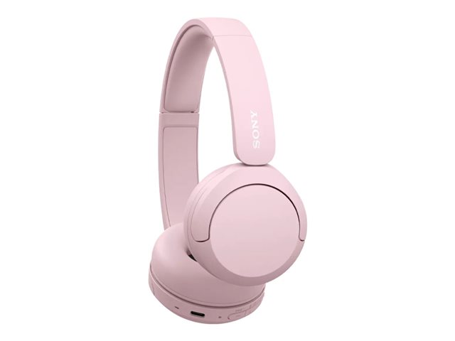 Sony Auriculares WH-CH520 Inalámbricos Bluetooth Supraaurales Rosa - 20-20000 Hz, 147g, USB-C, Micrófono