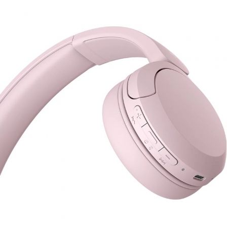 Sony WH-CH520 Auriculares Inalámbricos Bluetooth con Micrófono, Rosa - Hasta 50h Batería