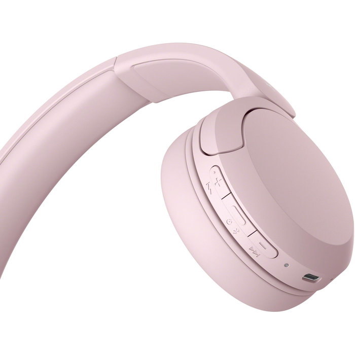 Sony WH-CH520 Auriculares Inalámbricos con Micrófono Bluetooth hasta 50 Horas Batería Rosas