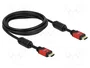 DeLOCK Cable HDMI 1.3b de 1,8 m Macho/Macho con conectores dorados