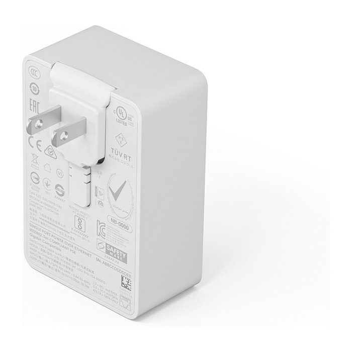 Logitech TAP CAT5e-KIT Kit de Cable Ethernet LAN Blanco 40 m