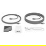 Logitech TAP CAT5e-KIT Kit de Cable Ethernet LAN Blanco 40 m