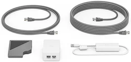 Logitech TAP CAT5e-KIT Kit de Cable Ethernet LAN Blanco 40 m