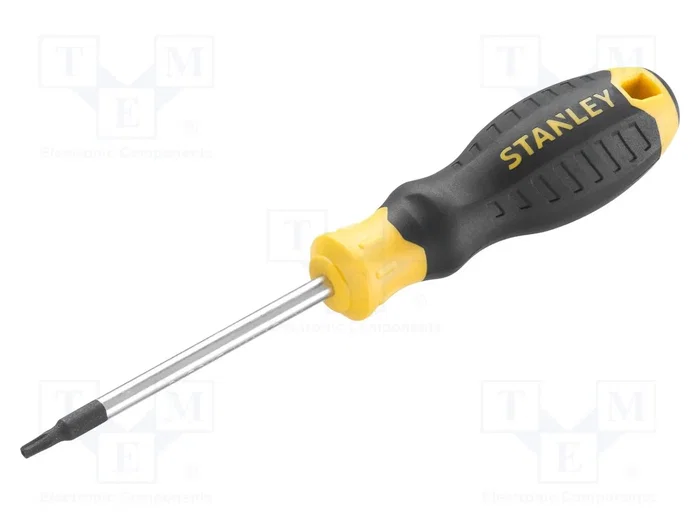 STANLEY Destornillador estándar Torx® T15H C/GRIP 75mm STANLEY Destornillador estándar Torx® T15H C/GRIP 75mm