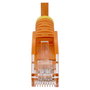 StarTech Cable Ethernet Cat6 Delgado Naranja 3m RJ45 Snagless