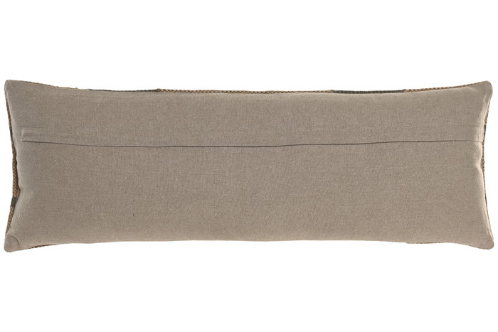 DKD Home Decor Cojín Lana Yute Kilim Multicolor 30x85 cm
