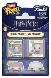Funko Pack de 2 Figuras Bitty POP! Harry Potter Dumbledore y Voldemort