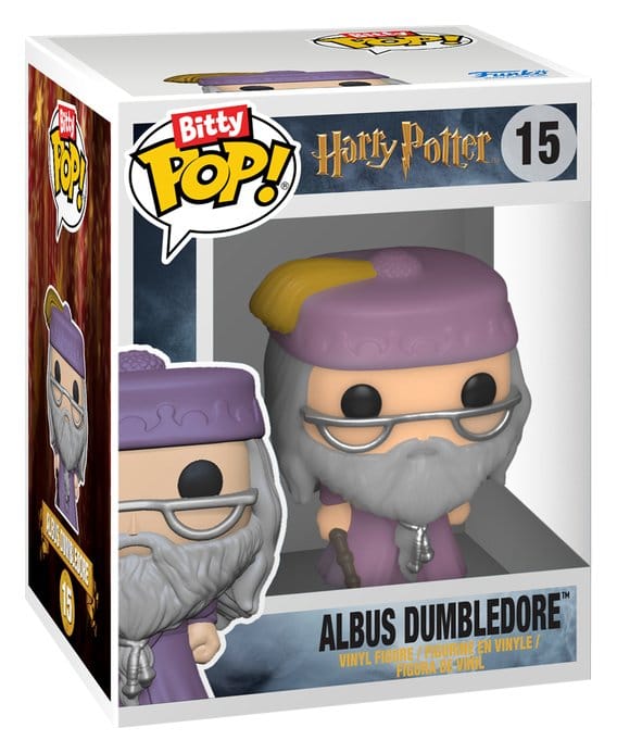 Funko Pack de 2 Figuras Bitty POP! Harry Potter Dumbledore y Voldemort