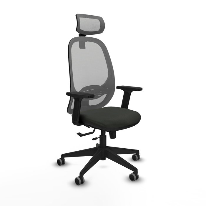 PIQUERAS Y CRESPO Silla de oficina Cilanco con mecanismo Sincro/Traslack, Negro/Gris PIQUERAS Y CRESPO Silla de oficina Cilanco con mecanismo Sincro/Traslack, Negro/Gris