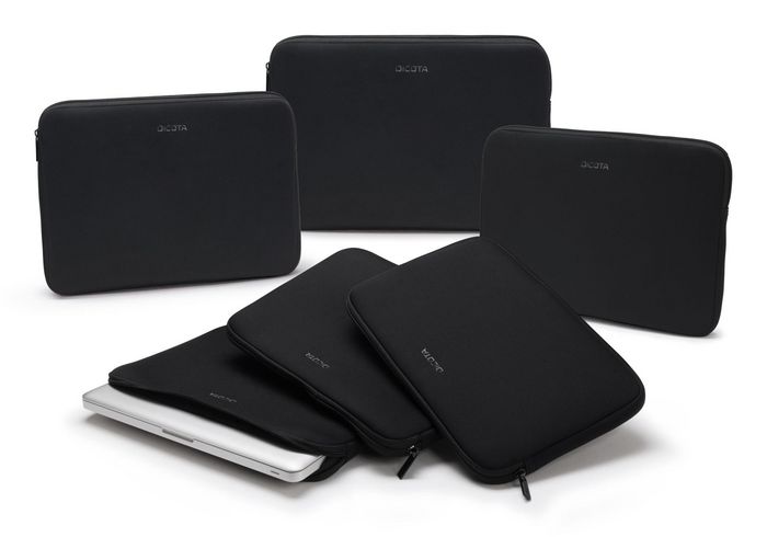 Dicota PERFECT 13-13.3" Funda para portátil, Negro
