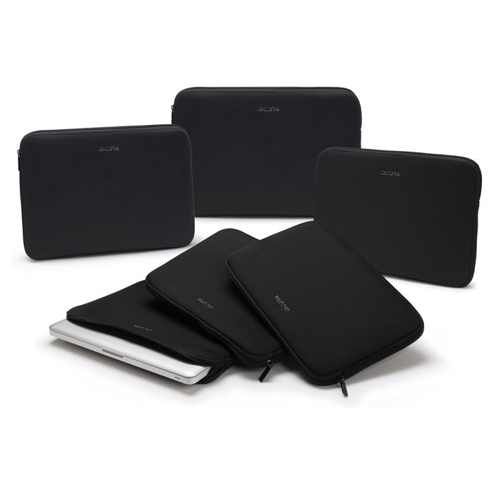 Dicota Laptop Sleeve PERFECT SKIN 13-13.3 pulgadas, Negro Dicota Laptop Sleeve PERFECT SKIN 13-13.3 pulgadas, Negro