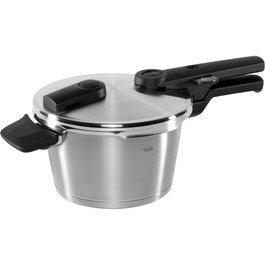Fissler Vitaquick Premium Olla a presión 2,5 l con vaporera, 18 cm