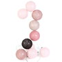 Home Deco Light Guirnalda Luz 10 Led Rosa Decoración Hogar