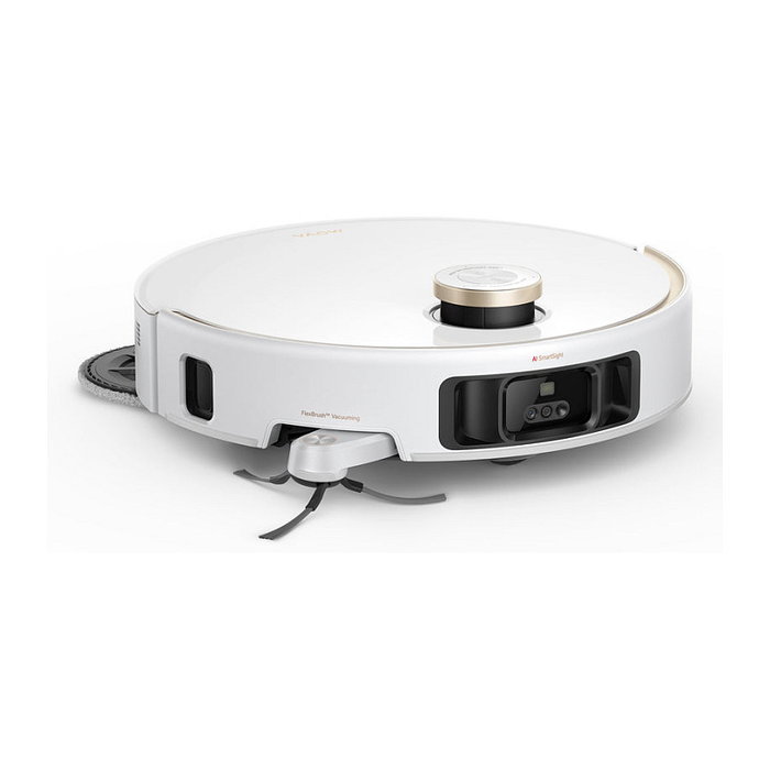 Dreame Mova V50 Ultra Complete Kombi Robot Aspirador y Fregador, Con Estación Base Autolimpieza y Carga, Capacidad Polvo 3.2 L, Blanco