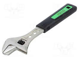 RECA Llave inglesa de 250 mm con mango antideslizante