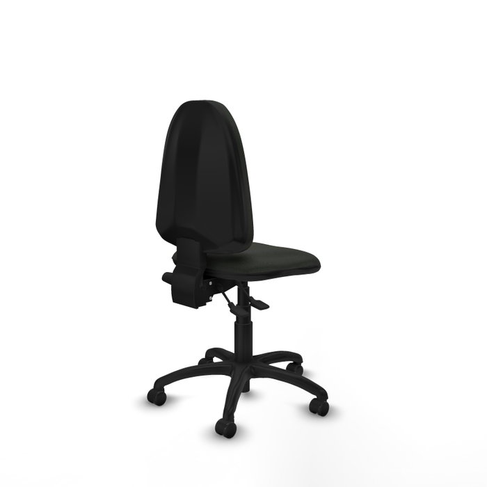 PIQUERAS Y CRESPO Silla de oficina Aýna sin brazos, negra