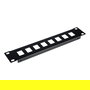 EQUIP Panel Keystone 10" Montage 1U Negro EZKP-10-B