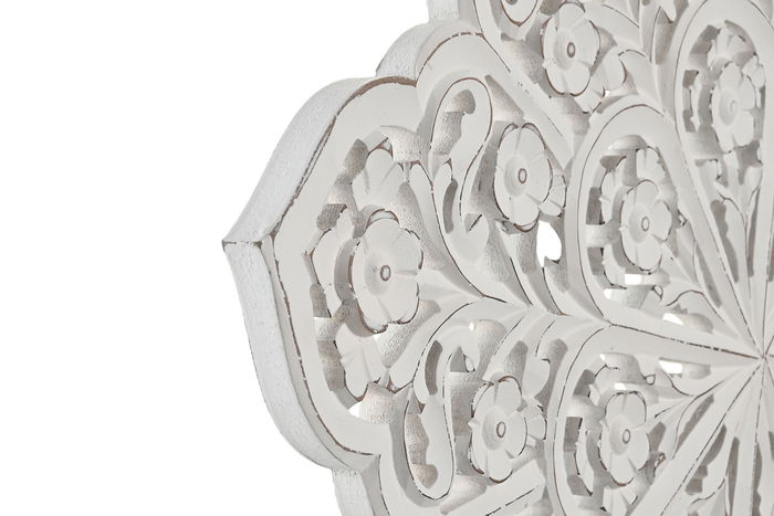 DKD Home Decor Decoración Pared Árabe Blanco 60 x 60 x 1.5 cm DKD Home Decor Decoración Pared Árabe Blanco 60 x 60 x 1.5 cm