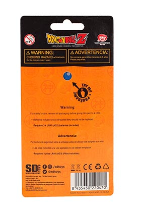 Vegeta Boligrafo Con Luz Dragon Ball