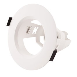 GSC Evolution Portalámparas Empotrable Ø120mm E27 Blanco