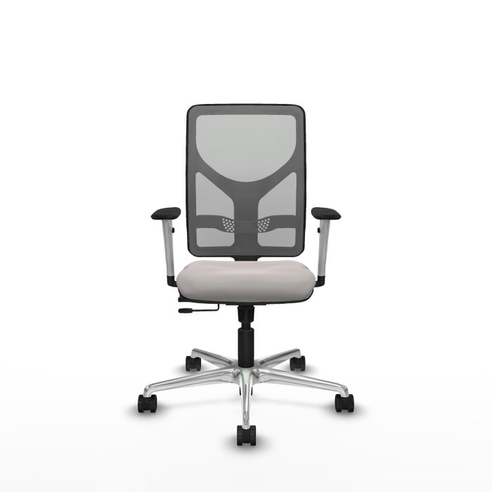 PIQUERAS Y CRESPO Silla de oficina Motilla con mecanismo Sincro/Traslack, Blanco y Gris PIQUERAS Y CRESPO Silla de oficina Motilla con mecanismo Sincro/Traslack, Blanco y Gris
