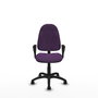 PIQUERAS Y CRESPO Silla de oficina Algarra Morado con Brazos Fijos