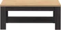 Aucune Mesa de centro BOHOL Rectangular Negro y Beige