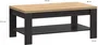 Aucune Mesa de centro BOHOL Rectangular Negro y Beige