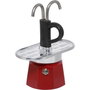 Bialetti Mini Express - Set de cafetera azul con 2 tazas Arte Collection Kandinsky